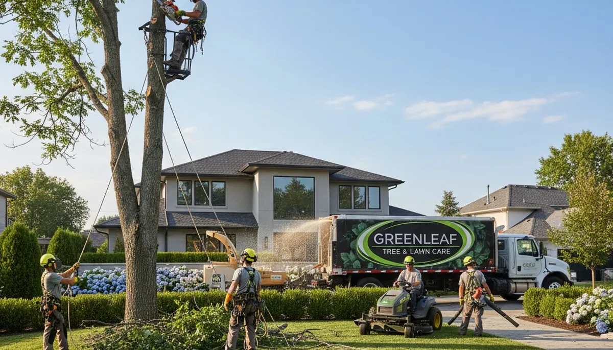 Professional lawn care and tree removal service in Oshkosh, WI by Chop Chop Tree