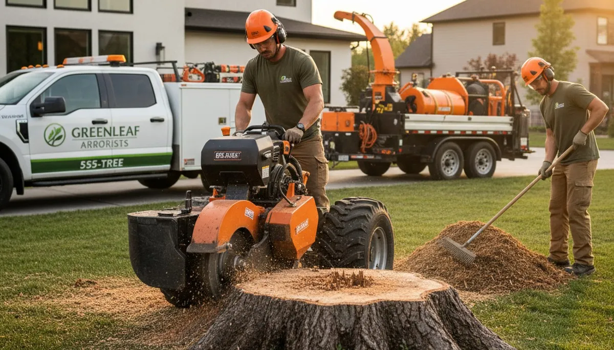 Professional stump removal service in Oshkosh, WI by Chop Chop Tree experts