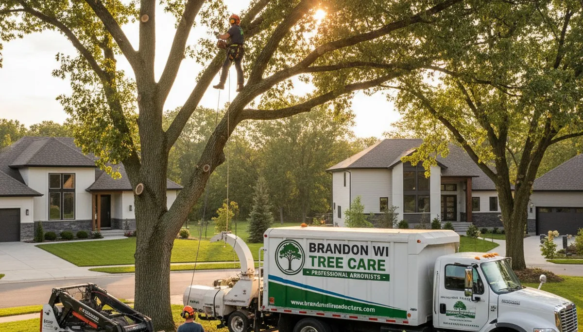 Professional tree removal and trimming service in Oshkosh WI by certified arborists