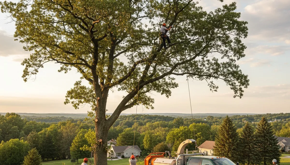 Professional tree removal and trimming service in Oshkosh WI by certified arborists