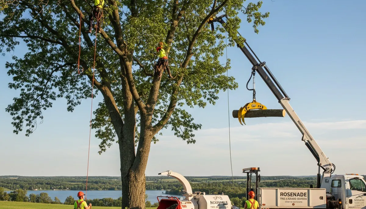 Professional tree removal service in Oshkosh WI by certified arborists